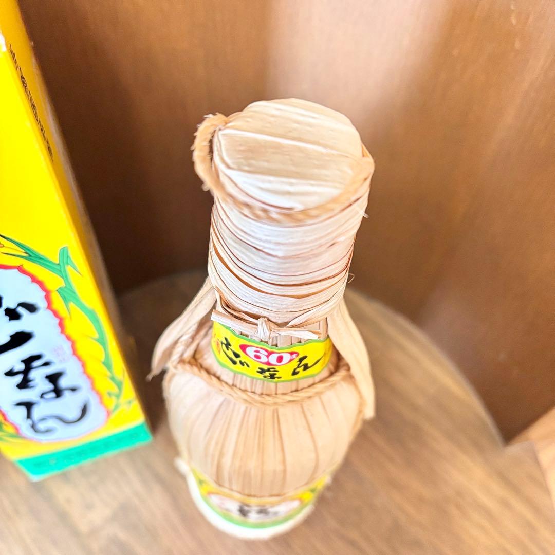 どなん 花酒 古酒 泡盛 600ml クバ巻 アルコール60度 14〜15年