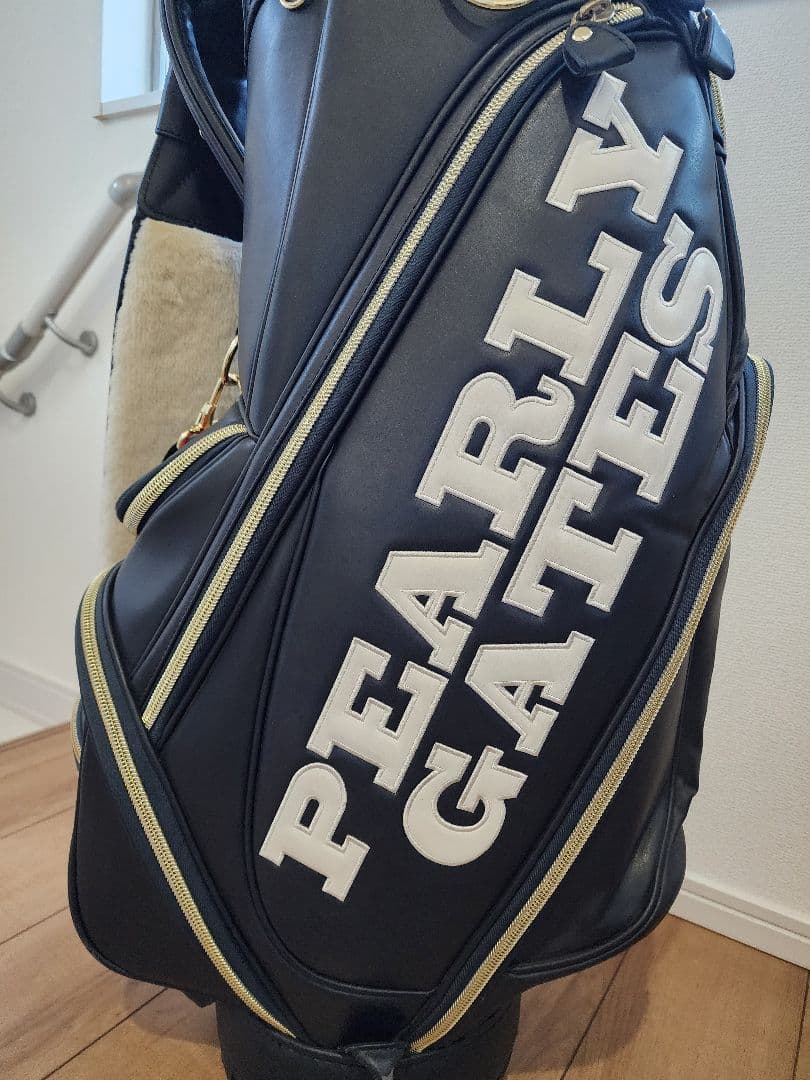 値下げ PEARLY GATES キャディバッグ ネイビー