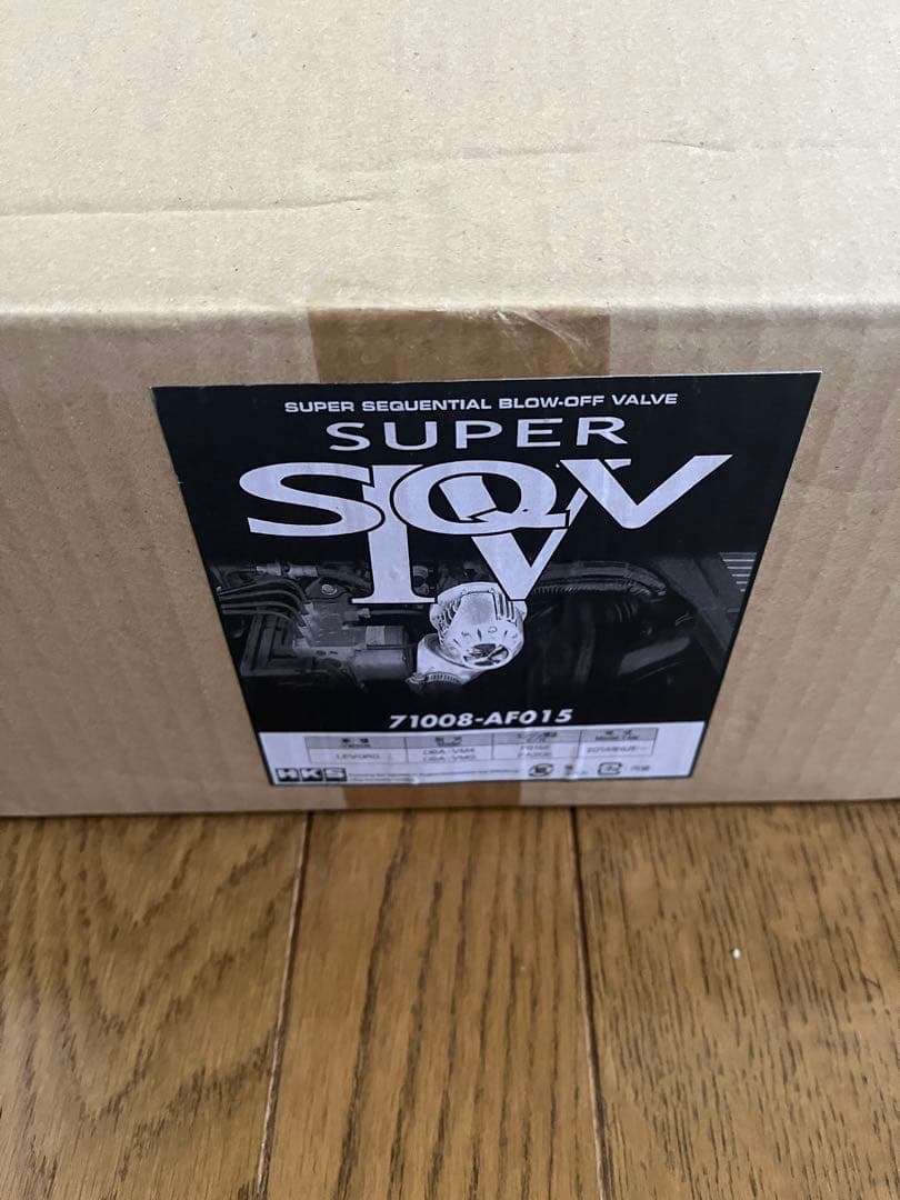 WRX S4 SUPER SQV IV ブローオフバルブ　ヤギお取り置き中