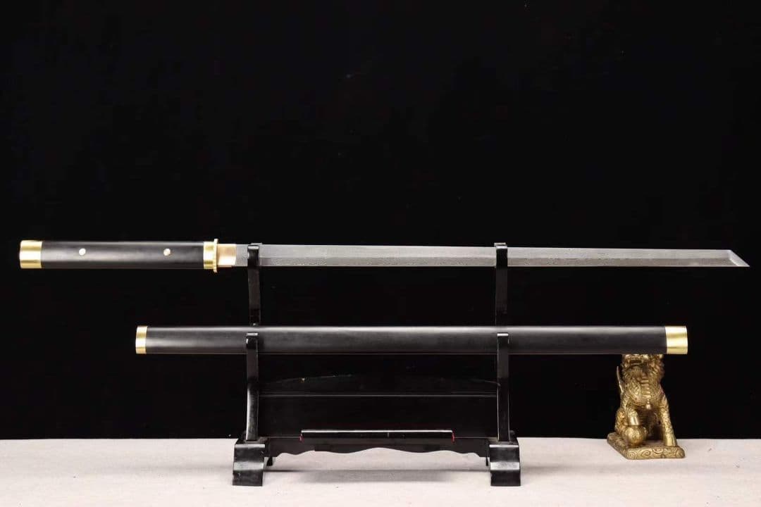 【素振りの唐刀】古兵器 武具　刀装具　日本刀　模造刀 居合刀 封魔唐刀