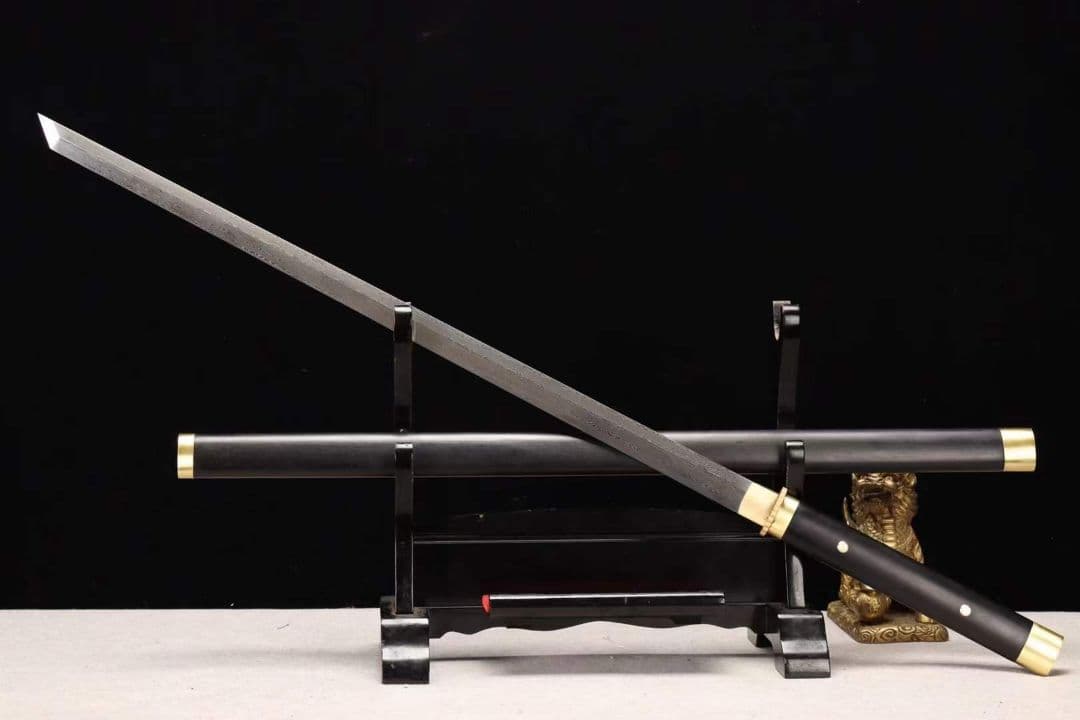 【素振りの唐刀】古兵器 武具　刀装具　日本刀　模造刀 居合刀 封魔唐刀