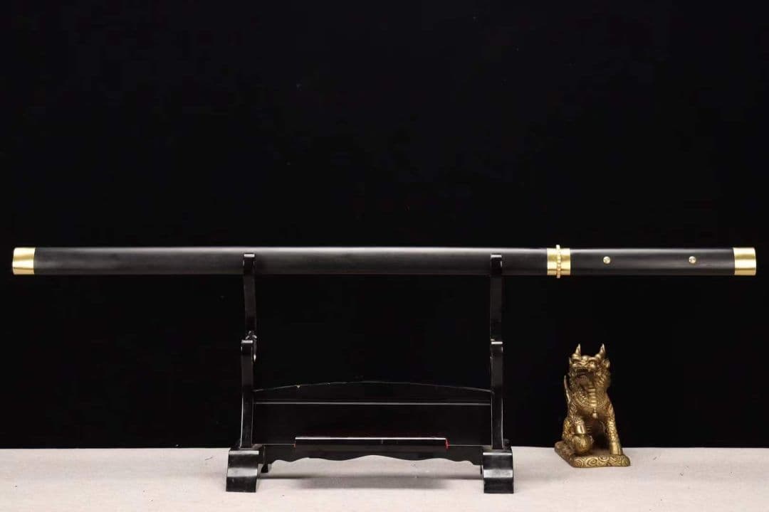 【素振りの唐刀】古兵器 武具　刀装具　日本刀　模造刀 居合刀 封魔唐刀