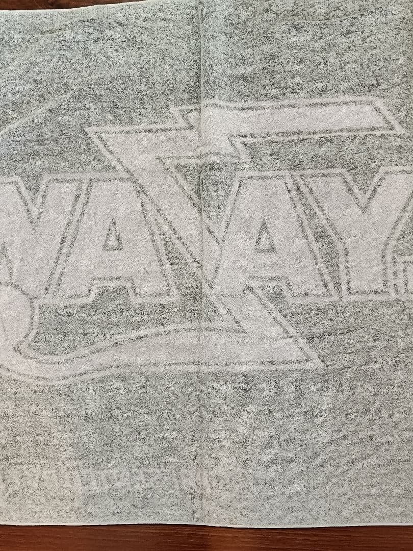 【新品未使用】矢沢永吉スペシャルビーチタオル　SBT （ロゴ）紫 旧サイズ