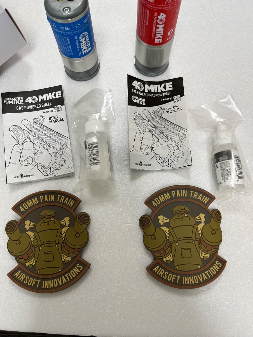 [ジャンク] 40 MIKE & MASTER MIKE ガス　モスカート