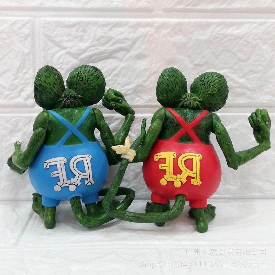 新品未開封　ラットフィンク　フィギュア　手足可動式　5体セット