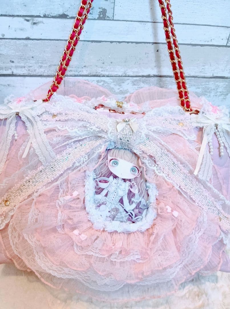 女の子パネルハンドメイドバッグ♡(専用残り分)