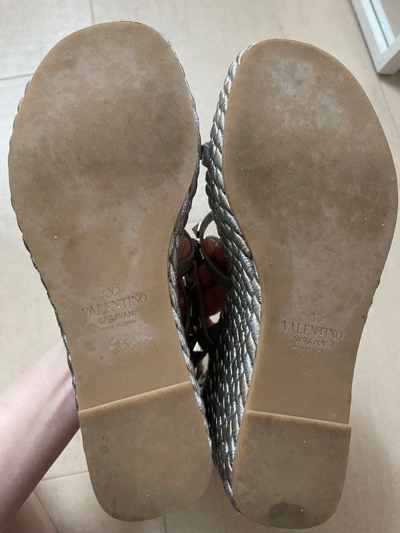 VALENTINO ヴァレンティノ　ウェッジサンダル　サイズ35