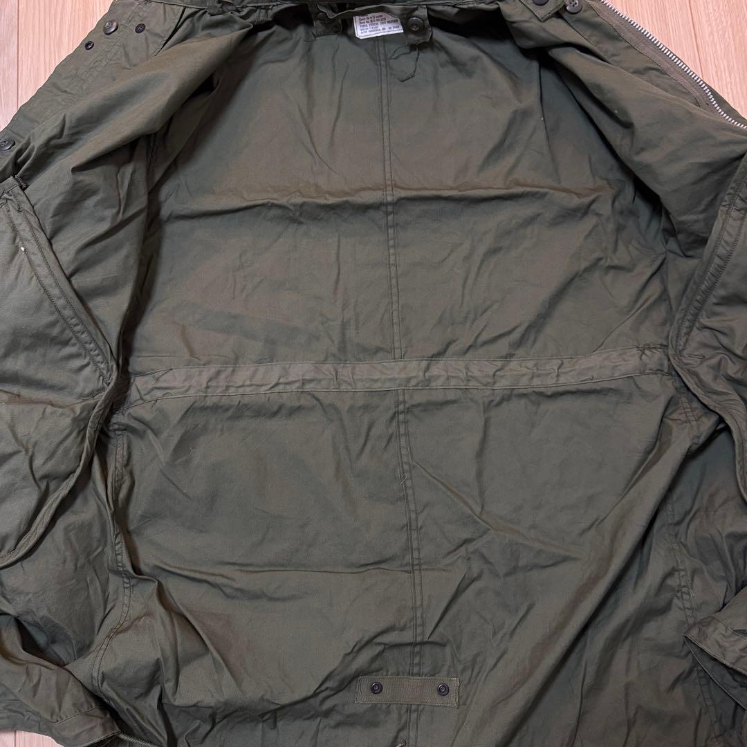 実物 新品 70s M-65 フィッシュテール フィールドパーカー アルミXS