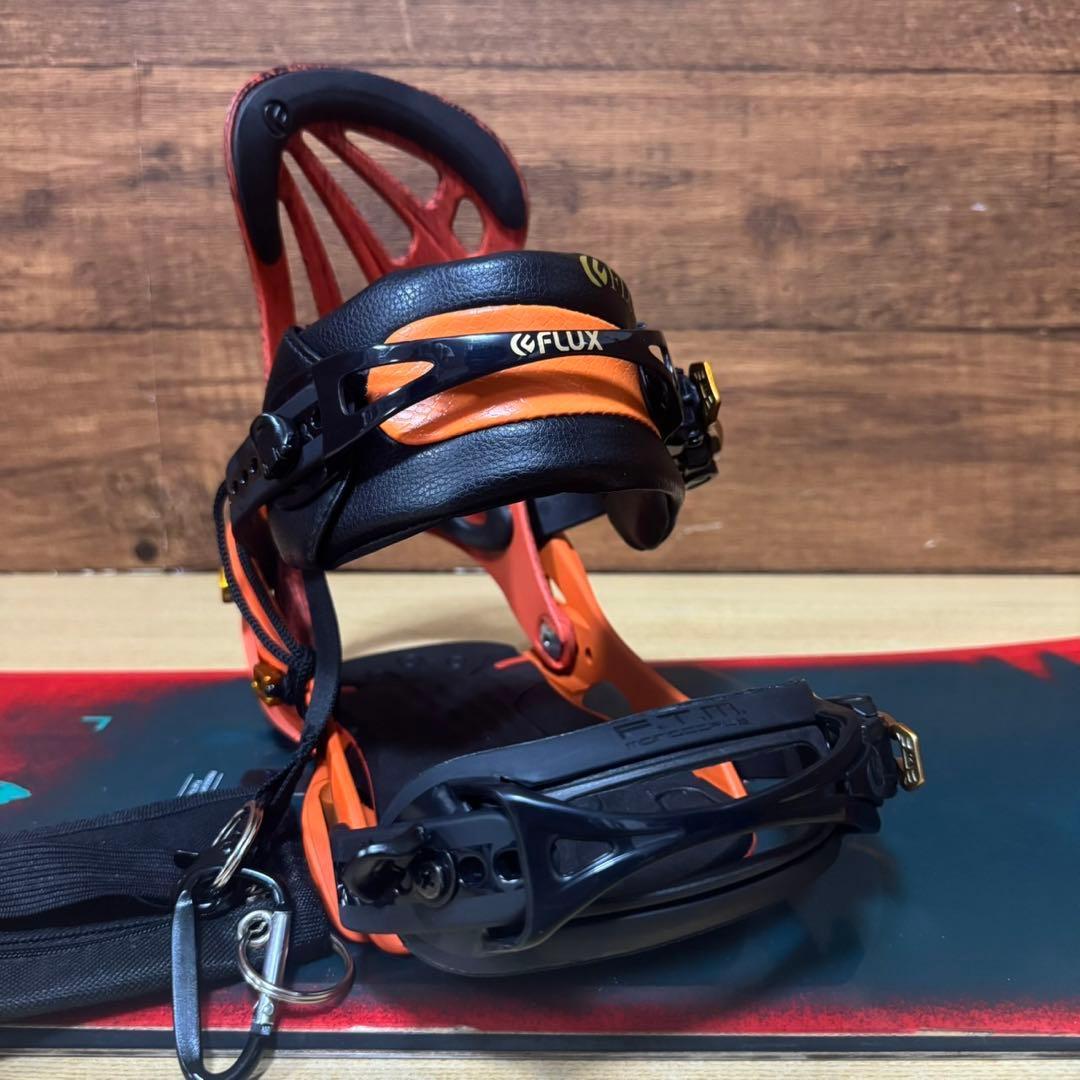 初心者オススメ　BURTON FLUX スノーボード　豪華6点セット　142cm