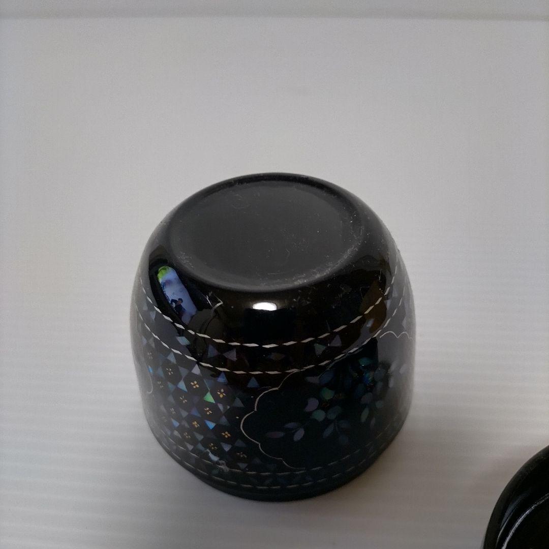 茶道具 棗 螺鈿　　茶筅のセット　新品未使用　送料無料　匿名配送
