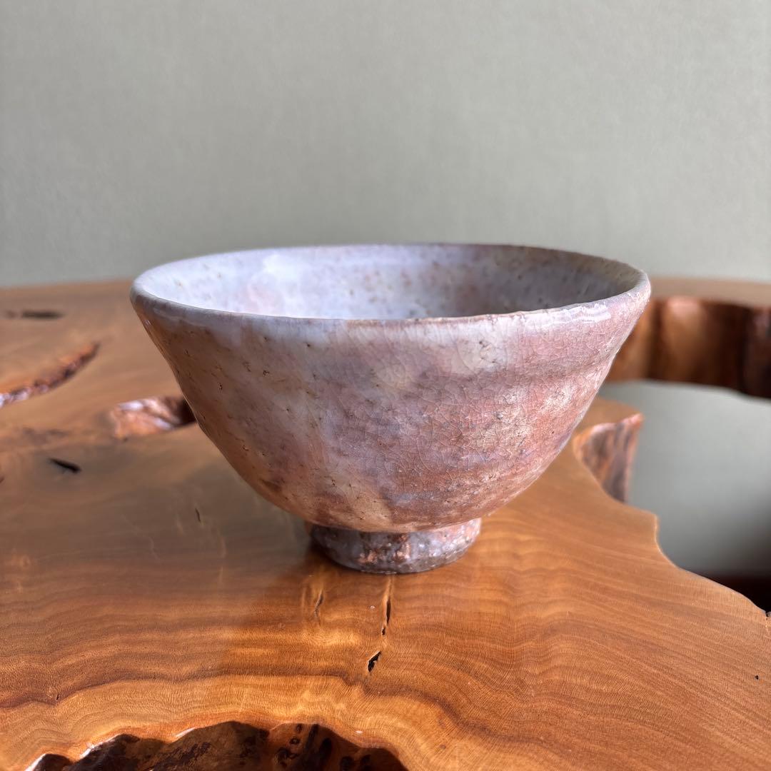 萩焼 林紅陽造 抹茶碗 茶道具 共箱（25Fa）