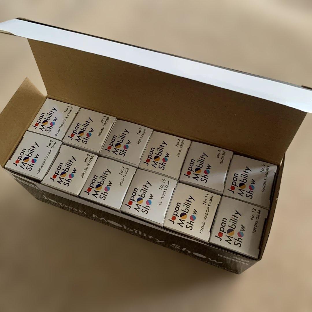 年内ジャパンモビリティショー　トミカ　11種12台