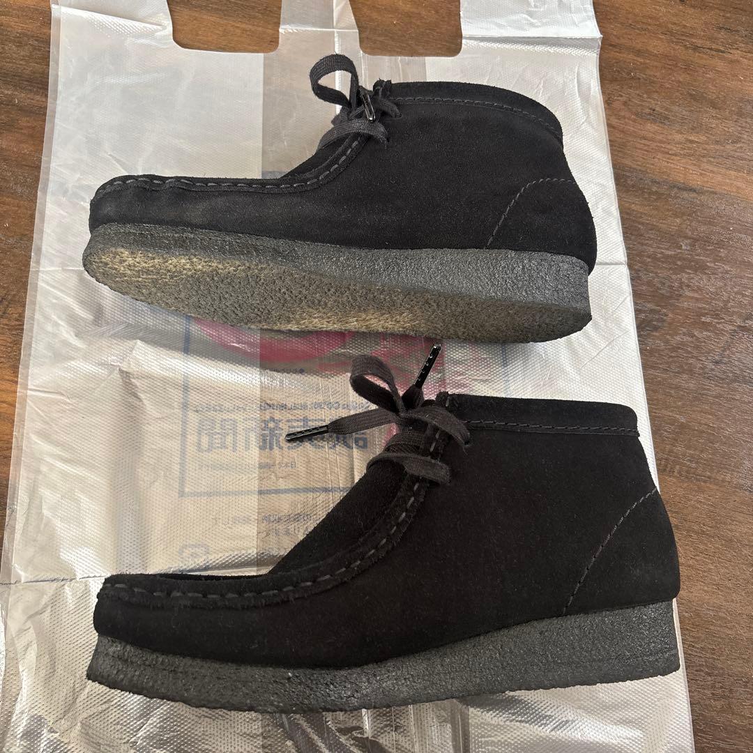 で*で様 Clarks Wallabee Boot. Black Sde