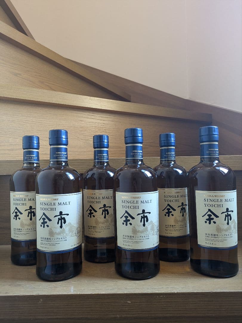 【余市】 シングルモルトウイスキー　ノンビンテージ　 700ml 6本セット