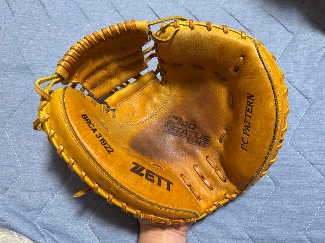 も*り様 [軟式]ZETT PRO STATUS RNT キャッチャーミット