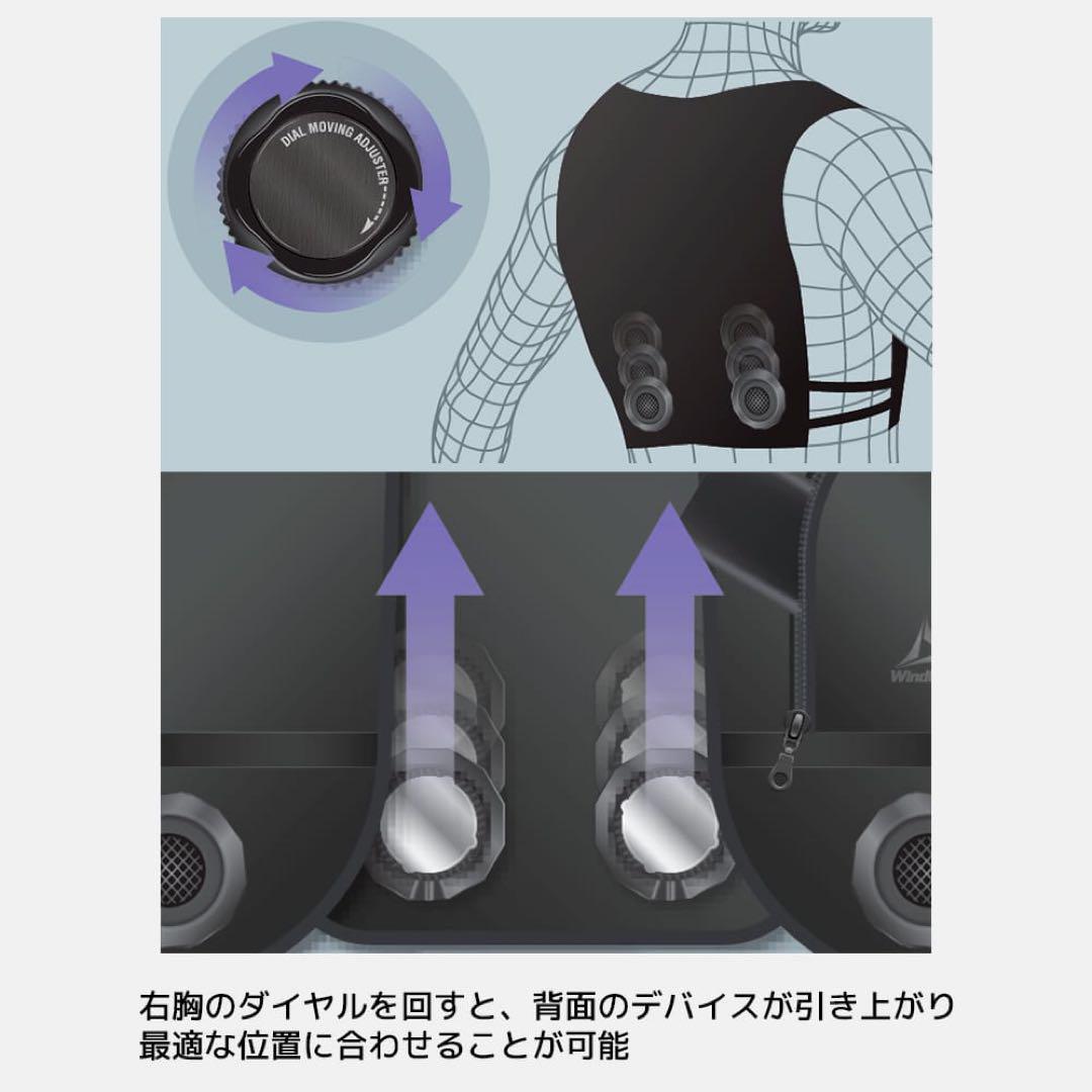 ワークマンウィンドコアアイス×ヒーターペルチェベストPRO2 798