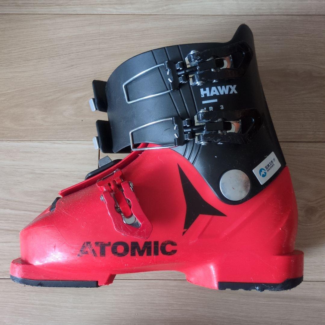 ELAN120板　Atomic Hawx JR 3 スキーブーツ22-22.5