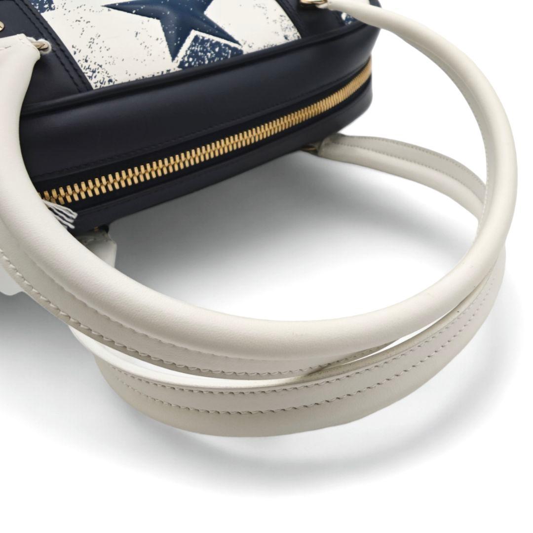 クリスチャンディオール ボーリング ヴァイブ ホワイト ネイビー 1734