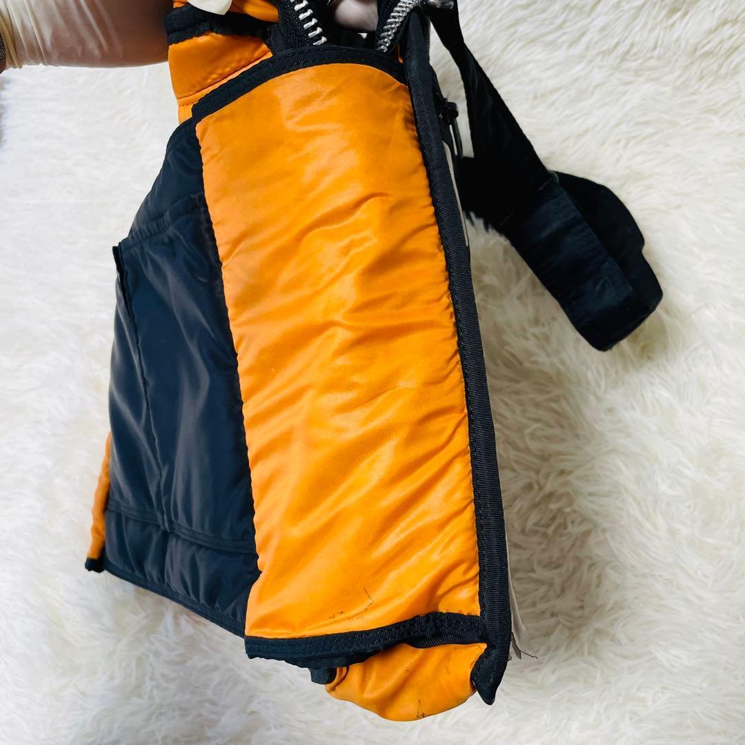 美品 PORTER タンカー 2way ブリーフケース ラウンドジップ