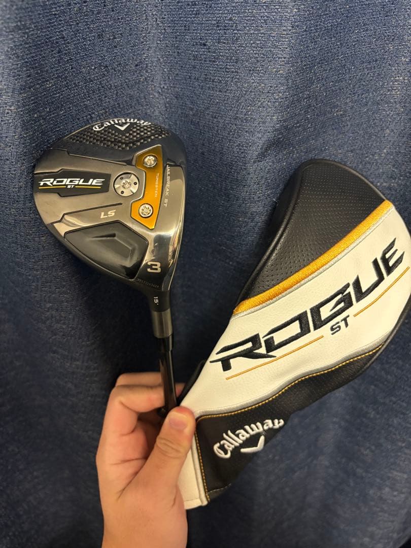 【美品】キャロウェイ　3w ローグ ST LS フェアウェイウッド　フレックスS
