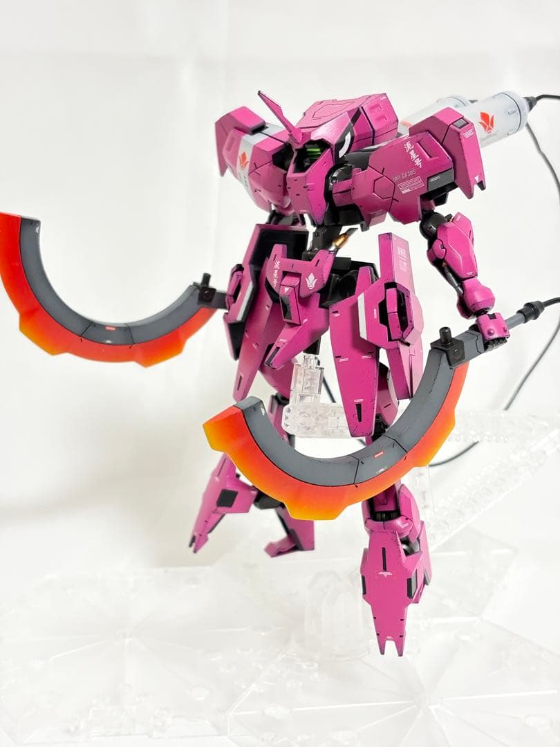 HG1/144 ユーゴー ウェザリング 流星号 塗装済完成品 鉄血のオルフェンズ