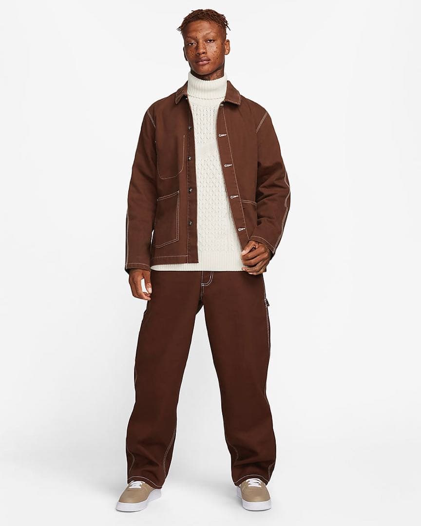 定価22000円★新品★NIKE ケーブルニット タートルネック セーター★XL