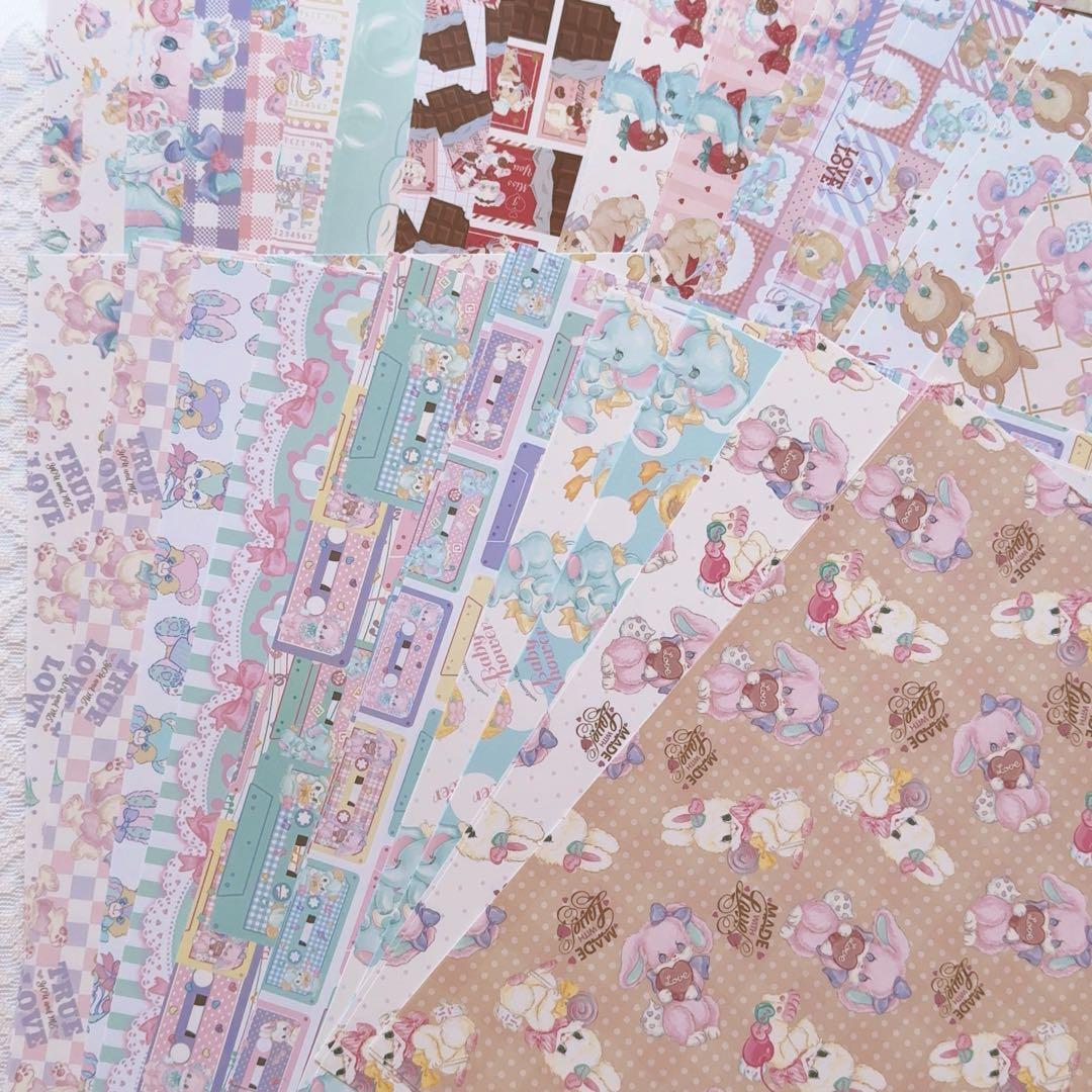 ayyjewel デザインペーパー 大量 まとめ売り 国内作家