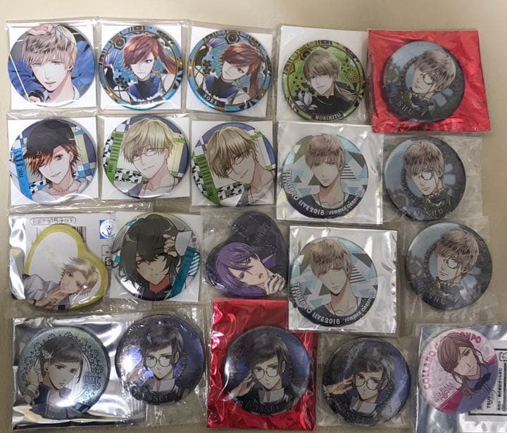 ツキプロ AGF2019 缶バッジ SQ ALIVE