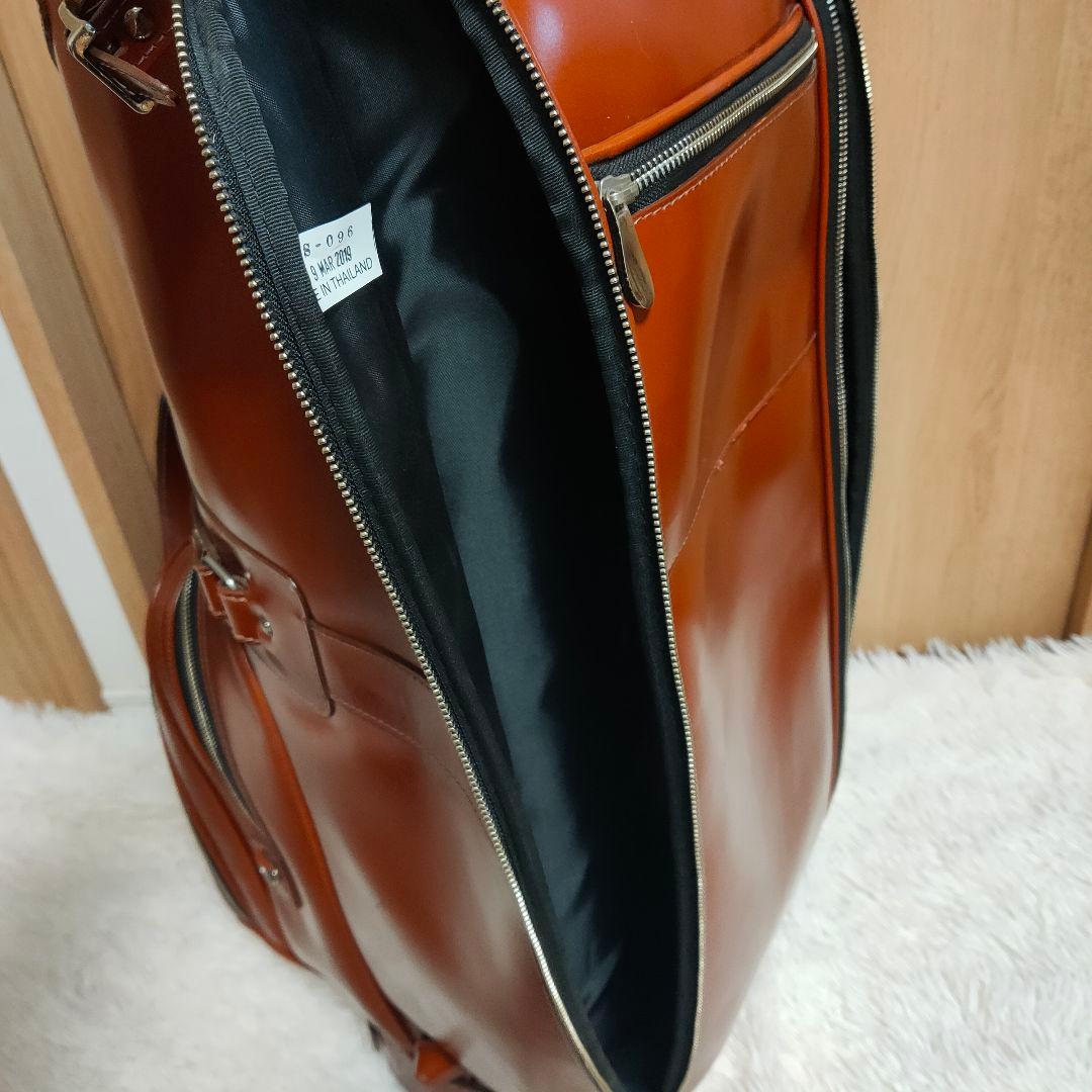 キャスコ(Kasco) 本革　キャディバッグ　ブラウン