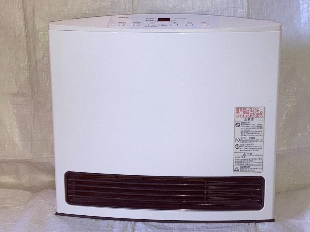 ★美品★LPガス★ノーリツ　ガスファンヒーターGFH-4004S-W5　17年製