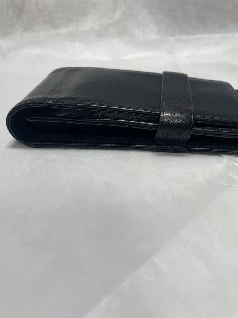 モンブラン　MONTBLANC ペンケース レザー　ブラック　3本差し