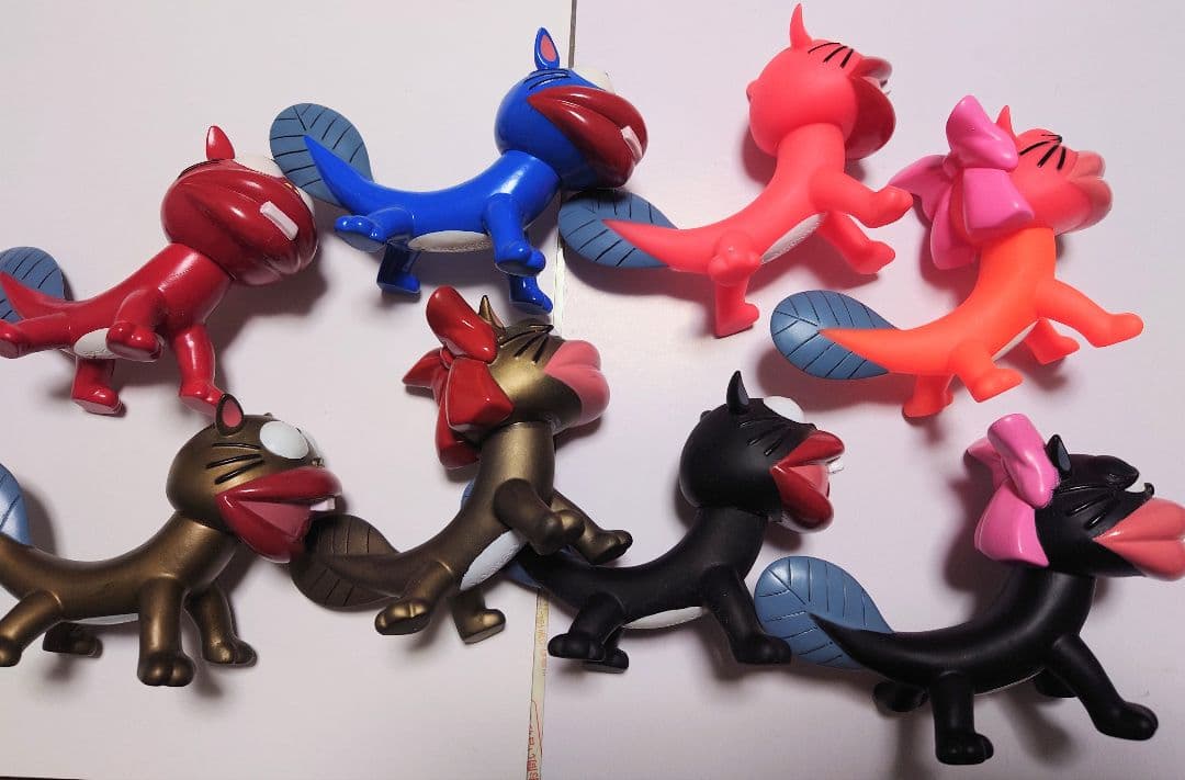 天才バカボン　ウナギイヌ　ウナギ犬　開運ソフビフィギュア8種　赤塚不二夫劇場