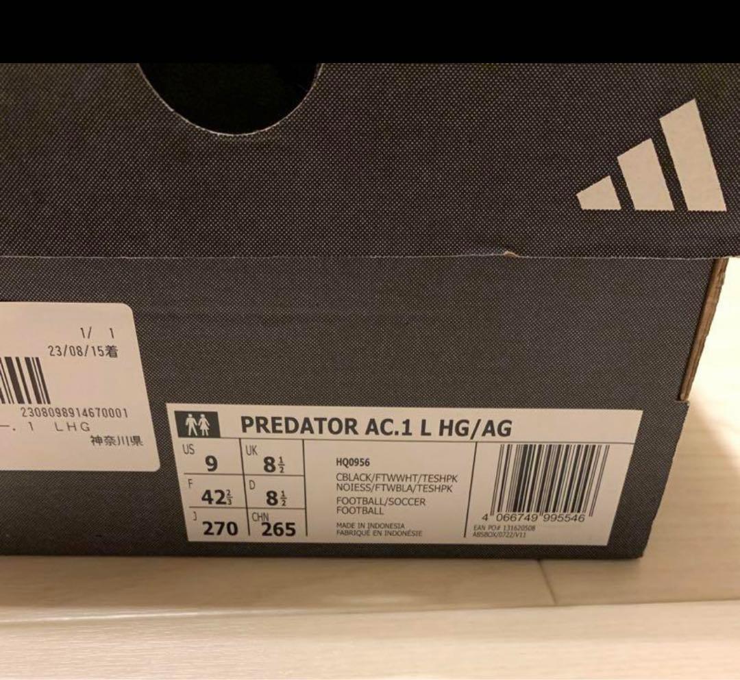 アディダス プレデター アキュラシー.1 L ジャパン HG/AG 27 adi
