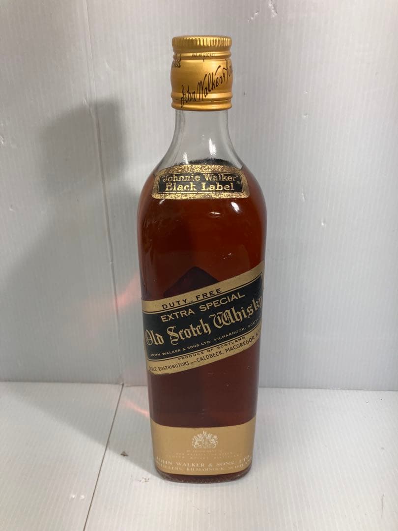 【未開栓】特級ジョニーウォーカー　ブラックラベル　エクストラスペシャル金キャップ