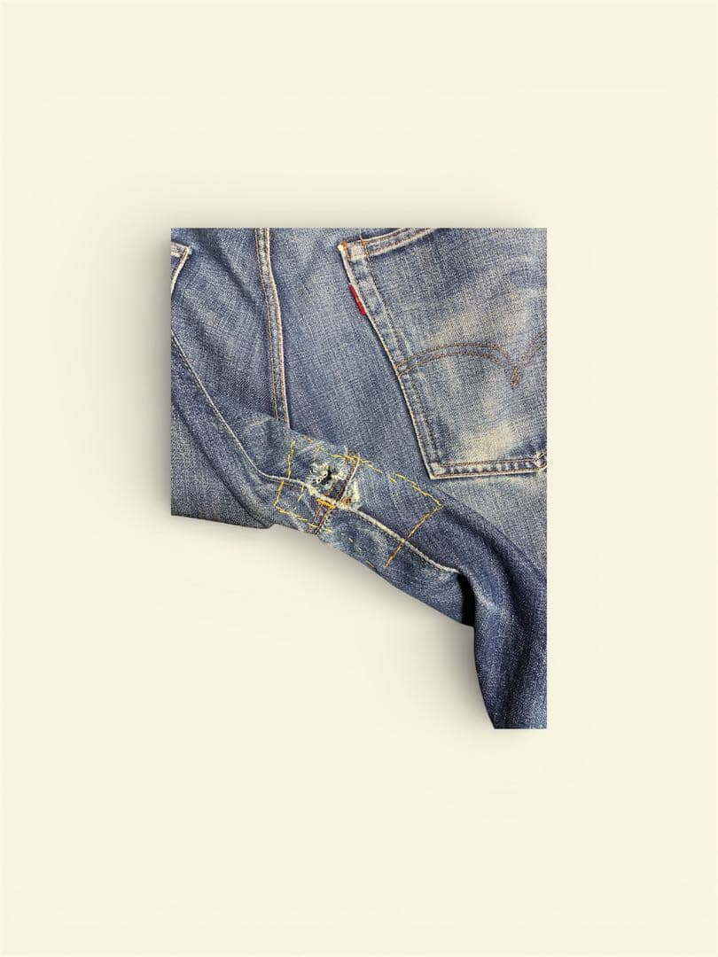 リーバイス　levi's 505 BIGE ビッグe リペア有　リメイク