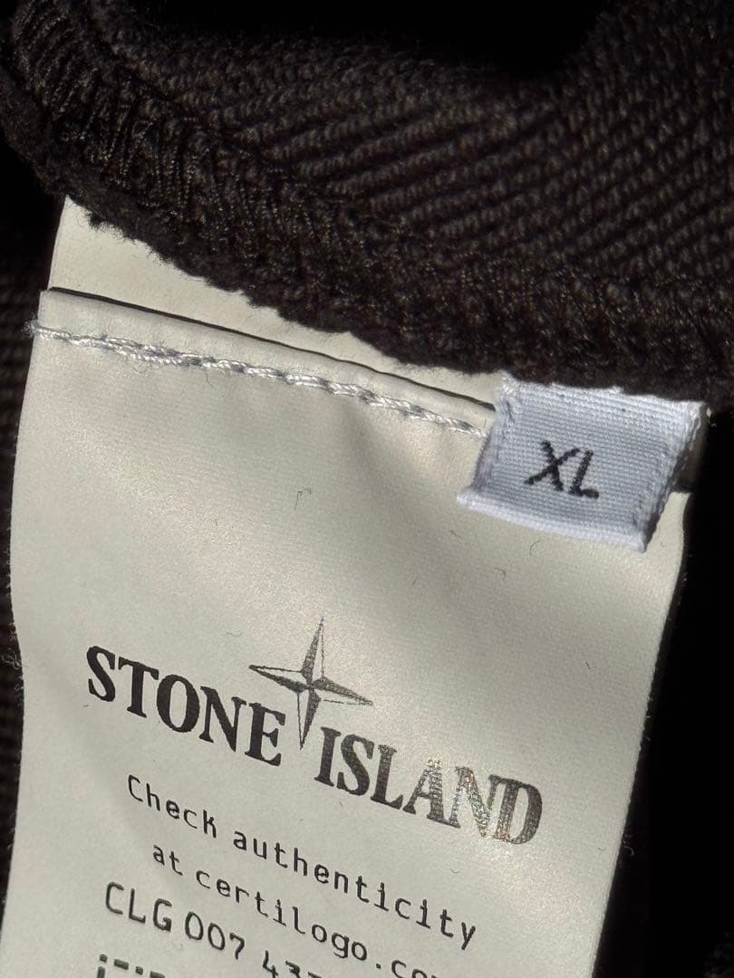 【国内正規品】定価6万超 STONE  Half Zip Sweat