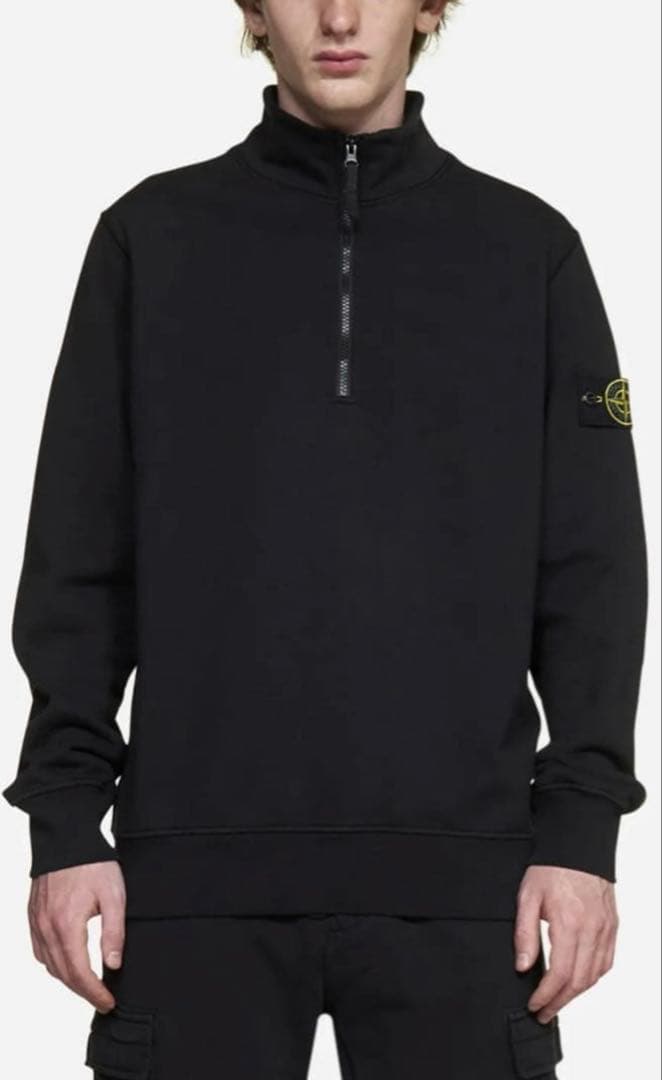 【国内正規品】定価6万超 STONE  Half Zip Sweat