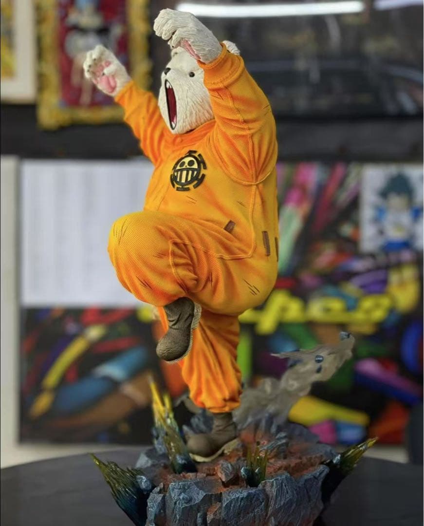 ワンピース ベポ ガレージキット ガレキ スタチューX⑤