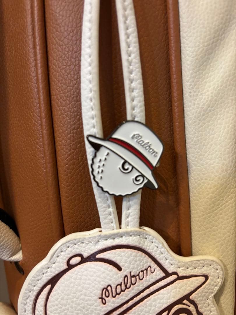 Malbon スタンド型ゴルフキャディバッグ