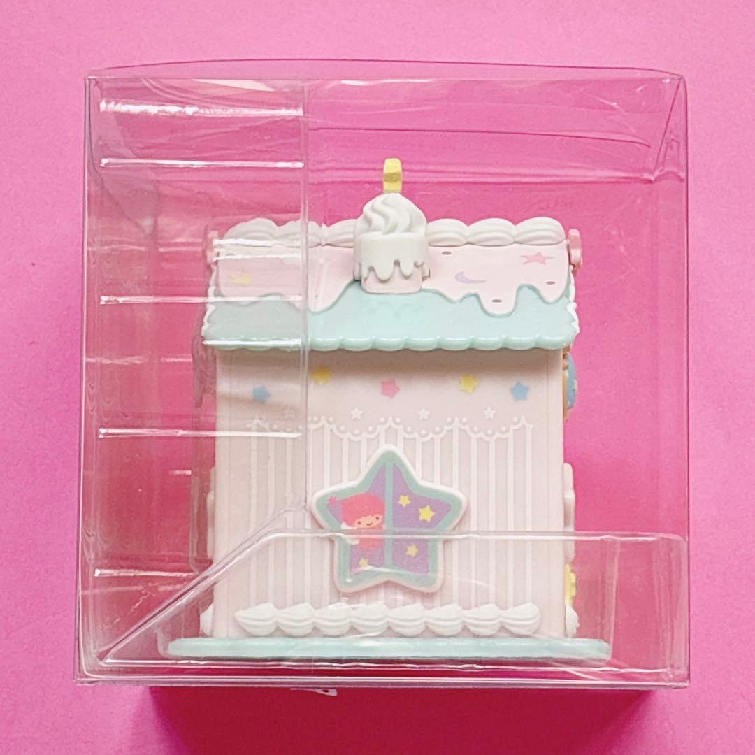 ♡キキララ リトルツインスターズ お菓子の家風小物入れ 汽車風 おかしのいえ♡