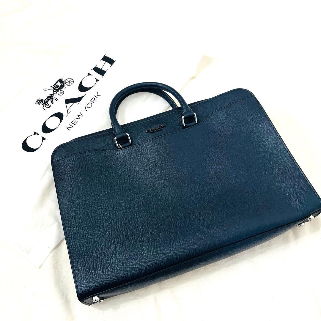 【極美品】COACH ビジネスバッグ ブリーフケース ショルダーバッグ 2way