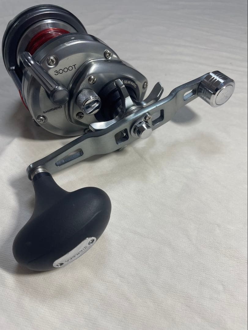 底物シマノスピードマスター石鯛3000T カイコン22号ライン付き