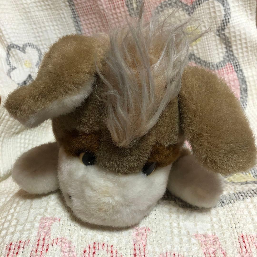 吉徳　昭和レトロ　ヴィンテージ ロバ　ホンキー　ぬいぐるみ　中古品　紙タグ付き