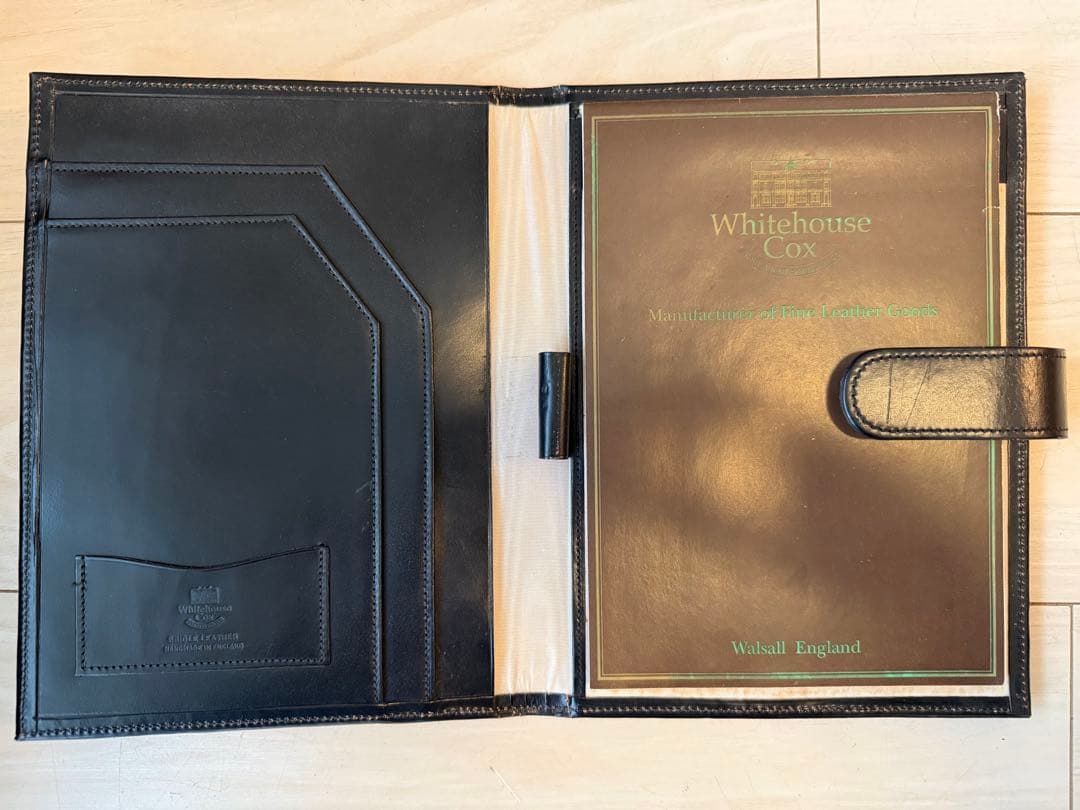 ホワイトハウスコックス　ノートカバー　ケース