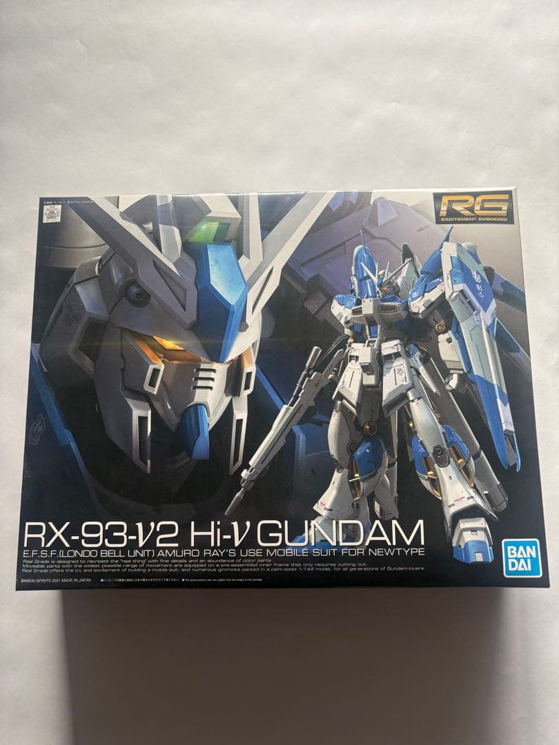 ロボット BANDAI RX-93-V2 Hi-V Gundam RG