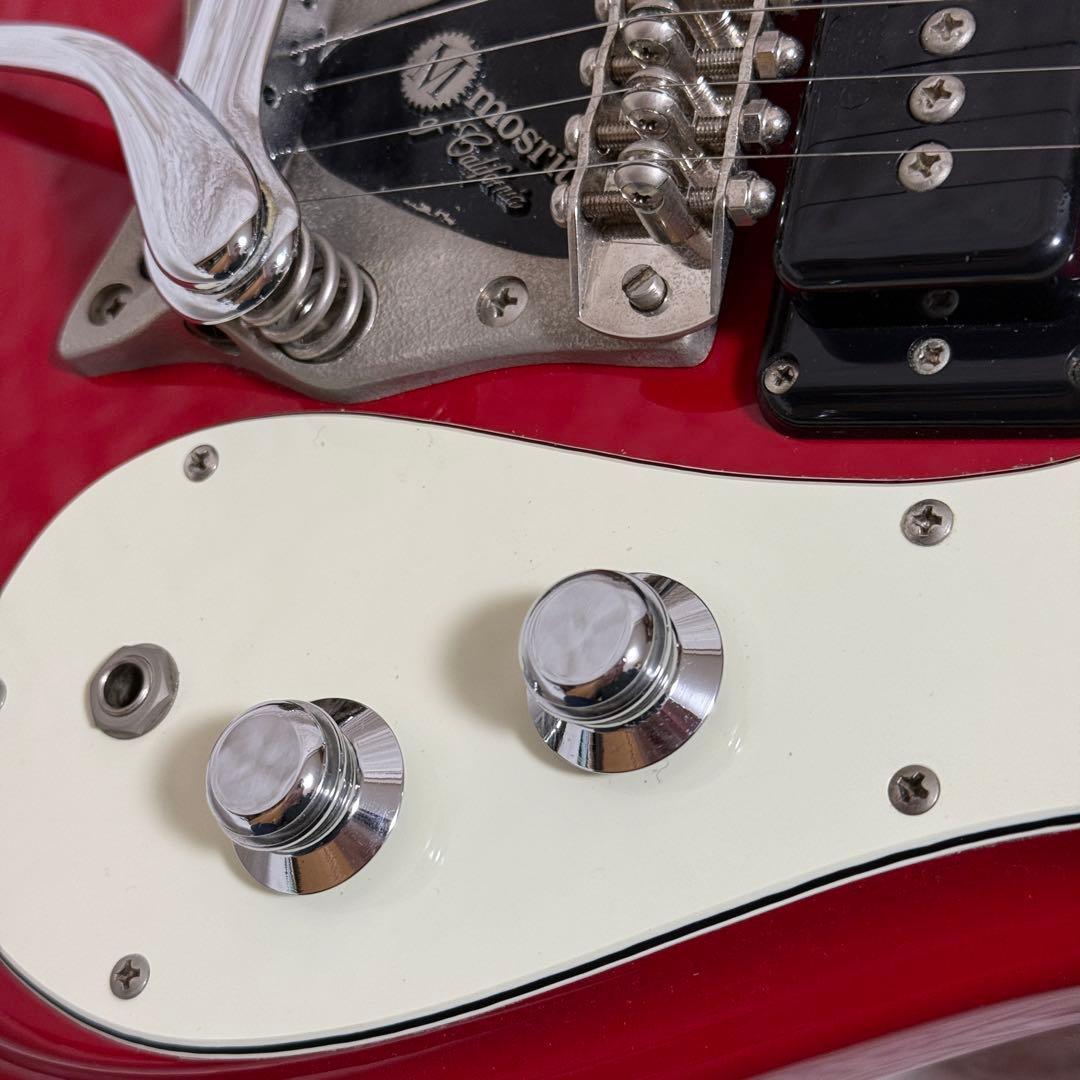 【希少カラー】国産　Mosrite Super Excellent’65 黒雲