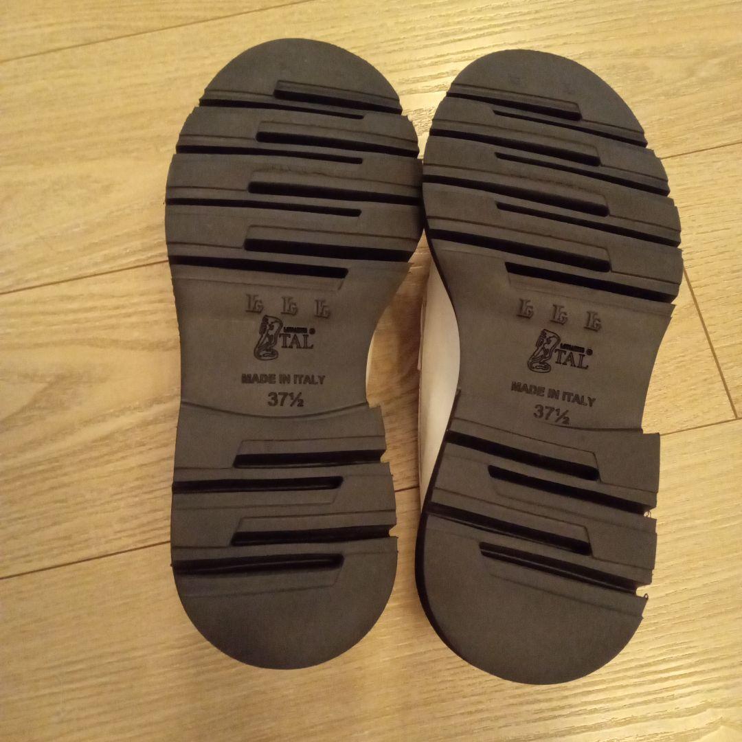 ルカグロッシローファー 　ホワイト 37.5　 24.5cm 新品