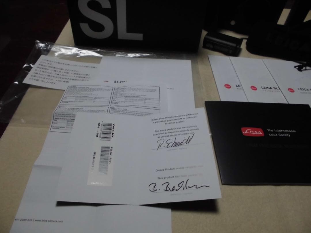 極上美品 LEICA SL2-S ミラーレス一眼 手振れ補正 元箱他革製ケース