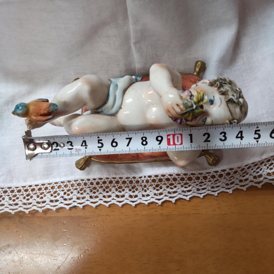 イタリア　エンゼル　飾りもの　置き物　秋