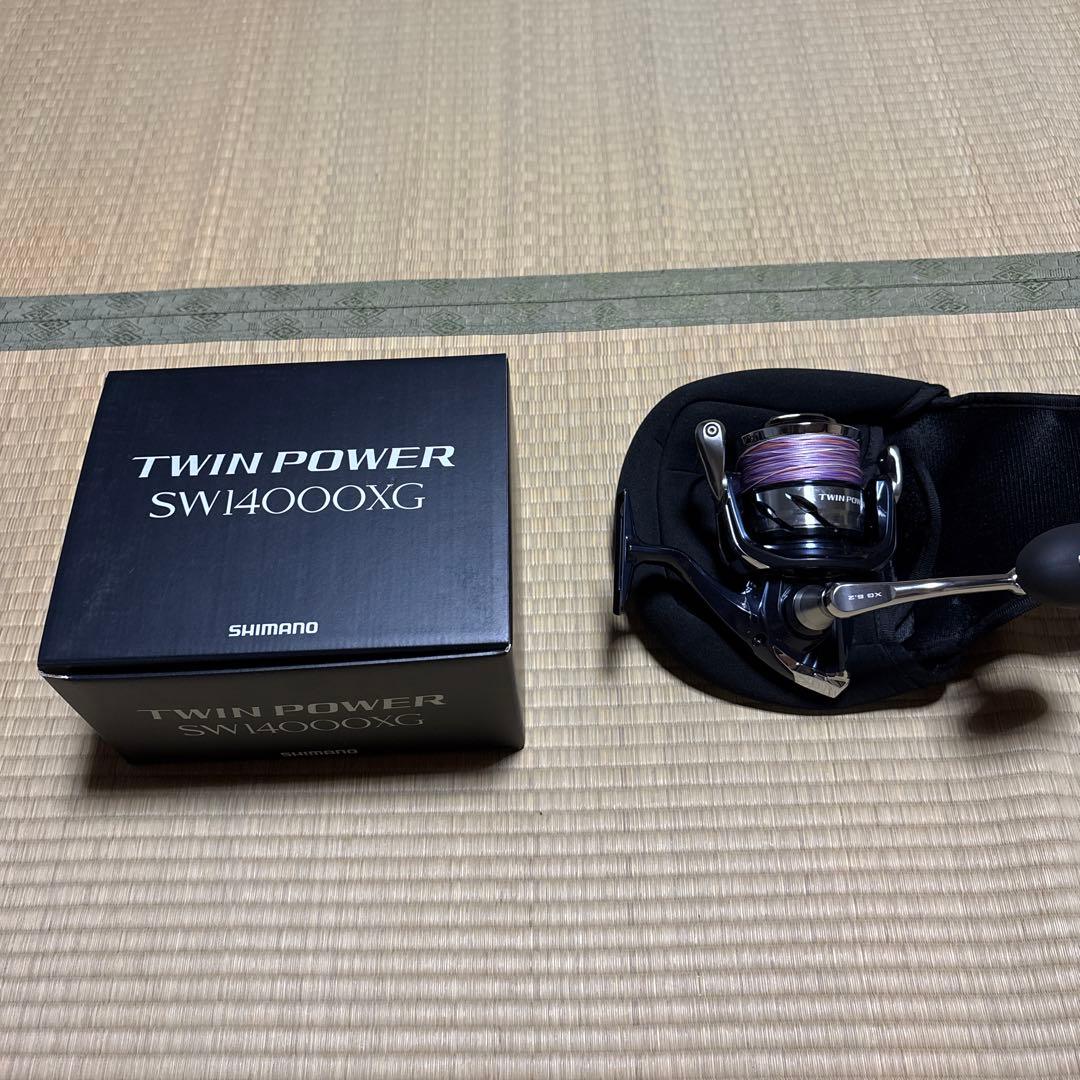 一*昧様 SHIMANO TWIN POWER SW14000XG スピニングリ